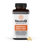 Neuroq Memory DHA-400 bottle front
